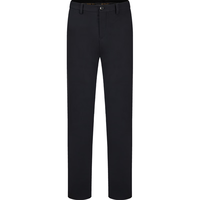 柒牌男装西裤男士秋季商务休闲中青年直筒中腰西装长裤子 藏青 33