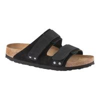 BIRKENSTOCK 勃肯 Uji 魔术贴双带牛皮绒面革凉拖鞋