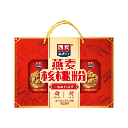 西麦 燕麦核桃粉礼盒1kg中老年营养品礼FG