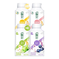 伊利畅轻黄桃250g*3+草莓*3+青提*3+蓝莓*3低温酸奶 源头直发 