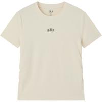 Gap 盖璞 女士UPF50+防晒衣舒适凉感透气收腰短袖T恤 540508 深灰色 S