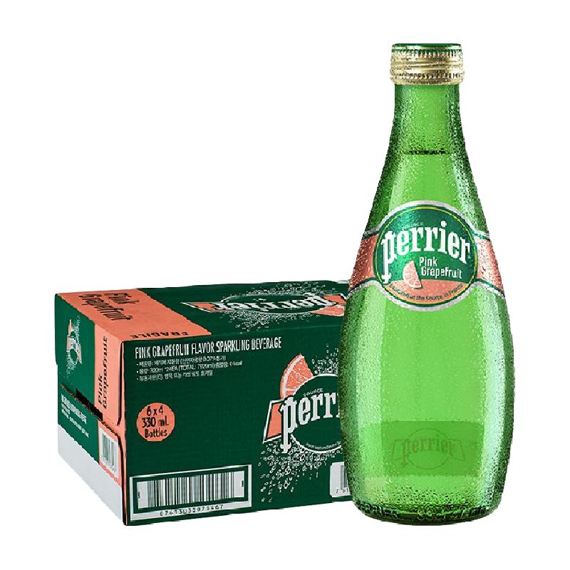 perrier 巴黎水 气泡水 西柚味