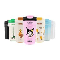 THERMOS 膳魔师 保温杯卡通大耳狗库洛米咖啡杯男女随行水杯316L不锈钢TEME