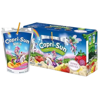 Capri-Sun 果倍爽 饮料整箱桃苹果复合儿童果汁200ml*10袋 迪拜原装进口