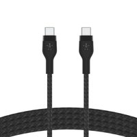 贝尔金 BoostCharge Pro Flex 编织 USB Type C 转 C 数据线 (2M) USB-IF PD 快充