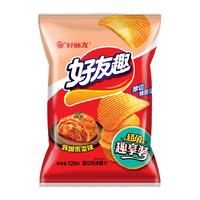 好丽友 好友趣韩国泡菜味袋膨化休闲零食儿童出游薯片小吃