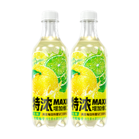 MAXX 特浓柠檬柚子果汁微碳酸饮料汽水 500mlx15瓶