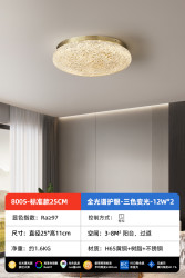 帕莎 PARSA PSX8117-45 后现代吸顶灯 25cm A款 三色变光