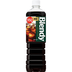 AGF 日本进口即饮无蔗糖黑咖啡饮料950ml 大瓶Blendy冰美式咖啡饮料