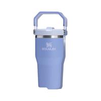 STANLEY拎拎杯保温杯折叠吸管杯大容量高颜值男女水杯子 【限量】绣球花蓝- 591ml