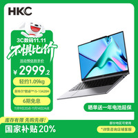 HKC 惊鸿14 轻薄本 办公商务本 本 英特尔酷睿i5 16G+1TB  高分辨率2.8K  酷睿i5-13420H
