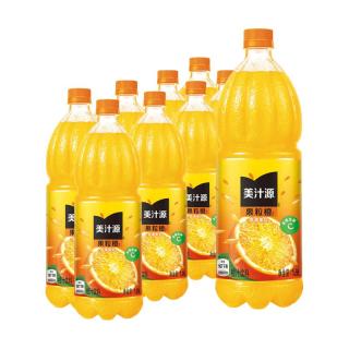 美汁源 可口可乐（Coca-Cola）美汁源Minute Maid 果粒橙 橙汁果汁饮料 1.8L*8瓶