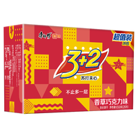 康师傅 3+2苏打饼干夹心饼干蛋糕办公室儿童休闲零食独立小包香巧味650g