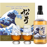 松井（THE MATSUI）单一麦芽威士忌橡木桶味/水楢桶味/樱花味日本洋酒年货 松井水楢桶威士忌700mL1瓶