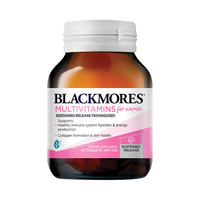 澳佳宝Blackmores 女士复合维生素矿物质 含22种维生素矿物质含维生素C维生素B族维生素E 60片装 澳洲 【少女焕活】复合维生素 60粒