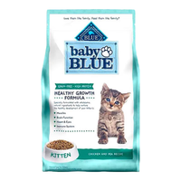 蓝馔 Blue Buffalo蓝馔BabyBlue美国鸡肉无谷高蛋白通用（1到12月）幼猫粮 无谷幼猫粮4.5磅(2kg)