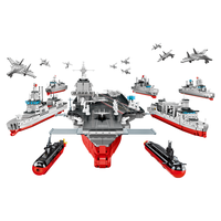 SEMBO BLOCK 森宝积木 强国雄风系列 208125 福建舰航母战斗群