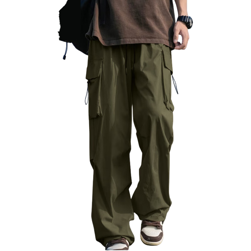  Homlean 加绒保暖 男士工装裤  L （125-145斤） 军绿（加绒）