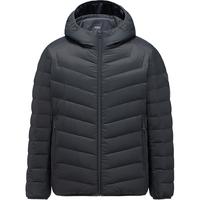 坦博尔 23年秋季连帽短款轻薄羽绒服男士休闲时尚保暖秋冬外套