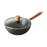 SUPOR/苏泊尔 无涂层 炒锅+木铲  【精致小铁锅+木铲】 22cm 熟铁/精铁 ≤26cm