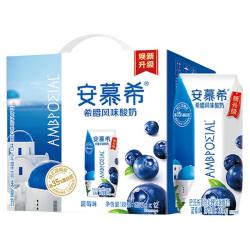 安慕希 营养 希腊风味酸奶  蓝莓味205g×12盒 2460g