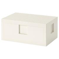 IKEA 宜家 BYGGLEK比格列克-附盖储物盒