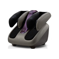 傲胜 足疗机腿乐 智能足部按摩仪腿部推拿温热按摩脚机 OS-393S深灰色 生日新年礼物实用