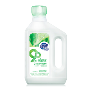 超能 自天然洗衣液 敏感肌适用 2kg