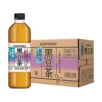 三得利 SUNTORY无糖黑豆茶植物茶 500ml*15瓶整箱 0脂0脂肪
