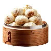 头厨 嵊州小笼包老面小笼包子速食早餐半成品早饭速冻面点包子 10包鲜肉小笼包