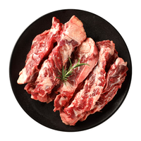 庖丁佳国产原切去骨牛肋条1kg/袋 烧烤肉食材 原切谷饲牛肉生鲜