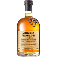 Monkey Shoulder 三只猴子 洋酒 调配麦芽苏格兰威士忌500ml  基酒调配 500ml