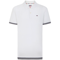 TOMMY HILFIGER/汤米·希尔费格 刺绣条纹 男士短袖POLO衫