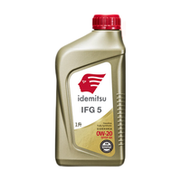 出光（IDEMITSU）全合成机油IFG5 SP/GF-6A级 全 SP/GF-6A 0W-20 1L