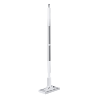 五月花 洗脸巾拖把懒人夹布迷你拖把家用拖地静电除尘不脏手 洗脸巾拖把带刮条