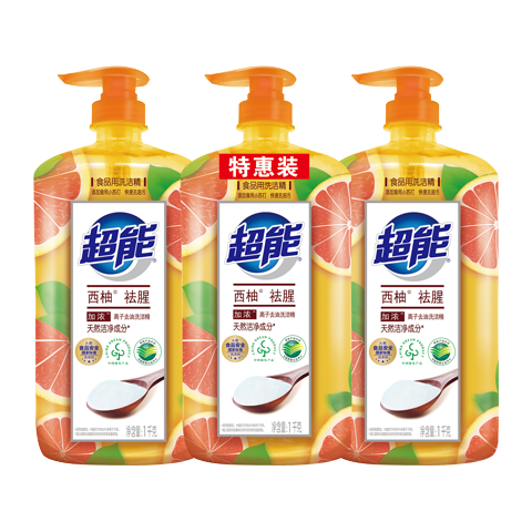 超能 西柚祛腥洗洁精  500g