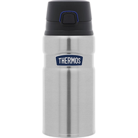THERMOS 膳魔师 TSK2-500S SBK 保温杯 316L不锈钢款 500ml 不锈钢色