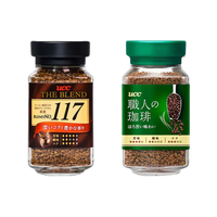 UCC 悠诗诗 117速溶黑咖啡粉 117+绿瓶两瓶