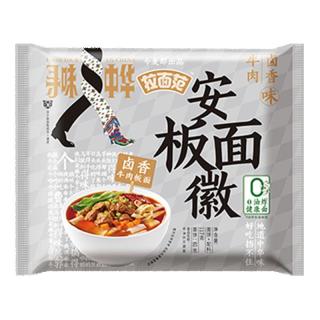今麦郎板面安徽卤香泡面牛肉面宽面袋装油炸整箱方便面速食