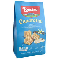 Loacker 莱家 粒粒装香草威化饼干 125g
