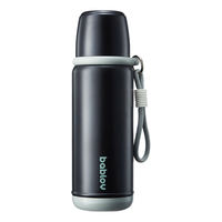 BABLOV花伴森保温杯男女士 大容量316不锈钢水杯 茶水分离双盖杯子