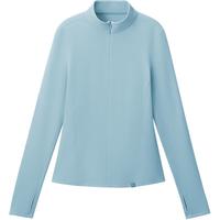 蕉下 女士半拉链打底衫摇粒绒上衣中暖修身2024秋