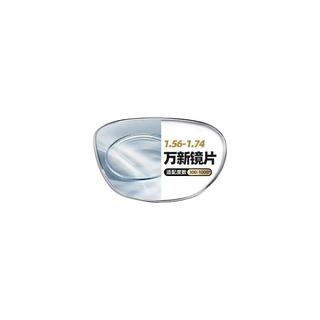  目匠 防蓝光 近视镜片 TR镜架  万新1.60防蓝光0-800° 【TR镜架-8060黑】