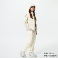 UNIQLO 优衣库 童装男童女童保暖束脚裤长裤加绒裤子25秋冬新款478127
