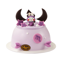 Ganso 元祖食品 元祖（GANSO）6号摩羯座蛋糕500g 动物奶油星座蛋糕 生日蛋糕同城配送当天送达