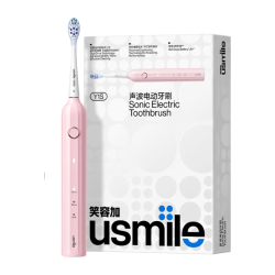 usmile笑容加电动牙刷超频气泡成人情侣套装一对自动男女礼物P70