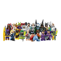 乐高LEGO 人仔 抽抽乐 人仔大小 4cm左右 整套不重复 剪口确认 71020 蝙蝠侠整套20只