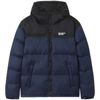 拓路者(Pioneer Camp)冬季连帽羽绒服男厚款700蓬90绒外套男士面包服宽松休闲男装保暖 藏青色 M