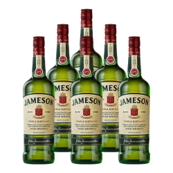 Jameson 威士忌爱尔兰进口洋酒占美神特调 一瓶一码 尊美醇500mL 6瓶