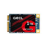 GeIL 金邦 1TB SSD固态硬盘 mSATA 台式机笔记本 高速500MB/S M3P系列